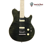 Music Man Sterling By Music Man Axis Flame Maple Electric Guitar - Trans Black