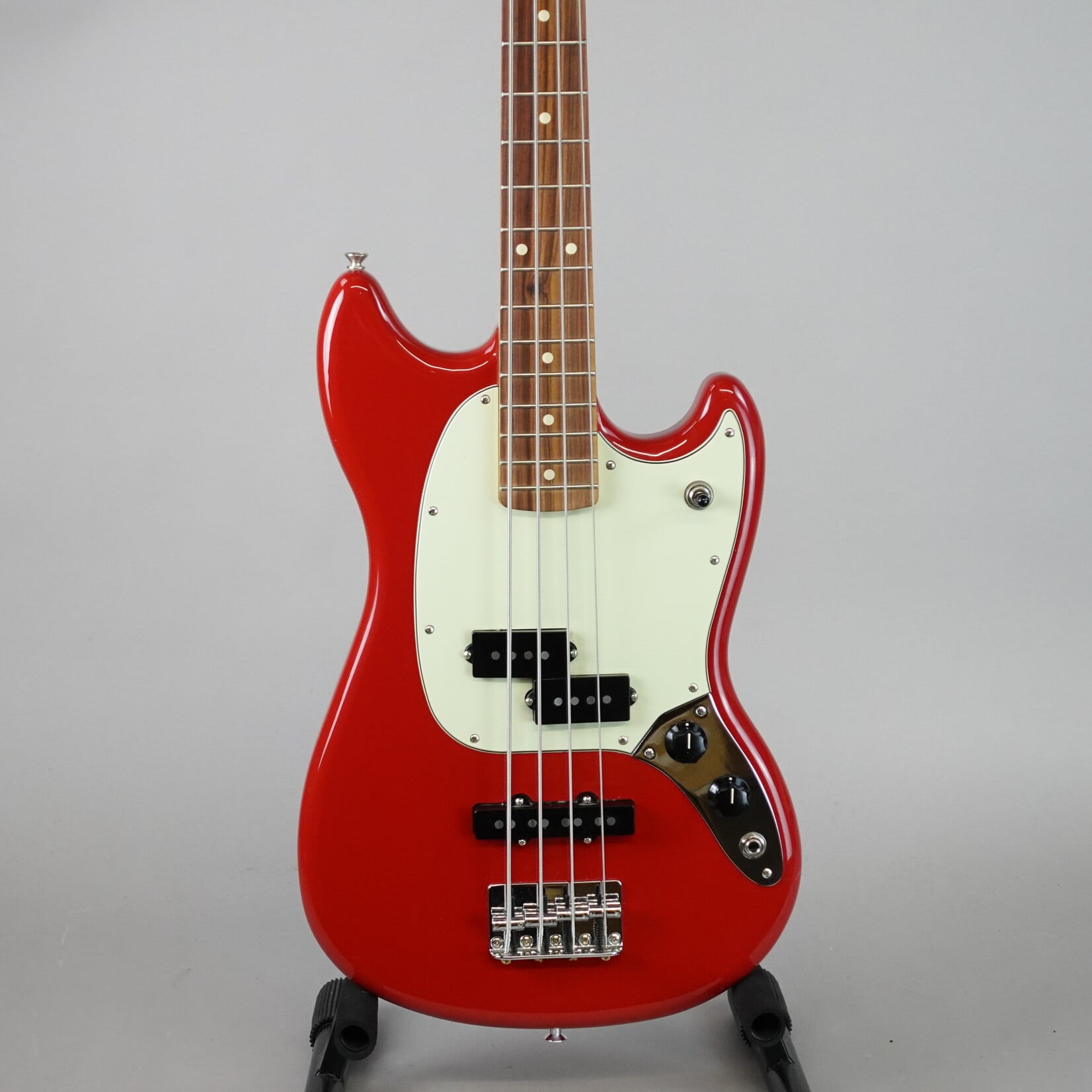 Fender Mustang Bass PJ, Pau Ferro Fingerboard - Torino Red (Used)