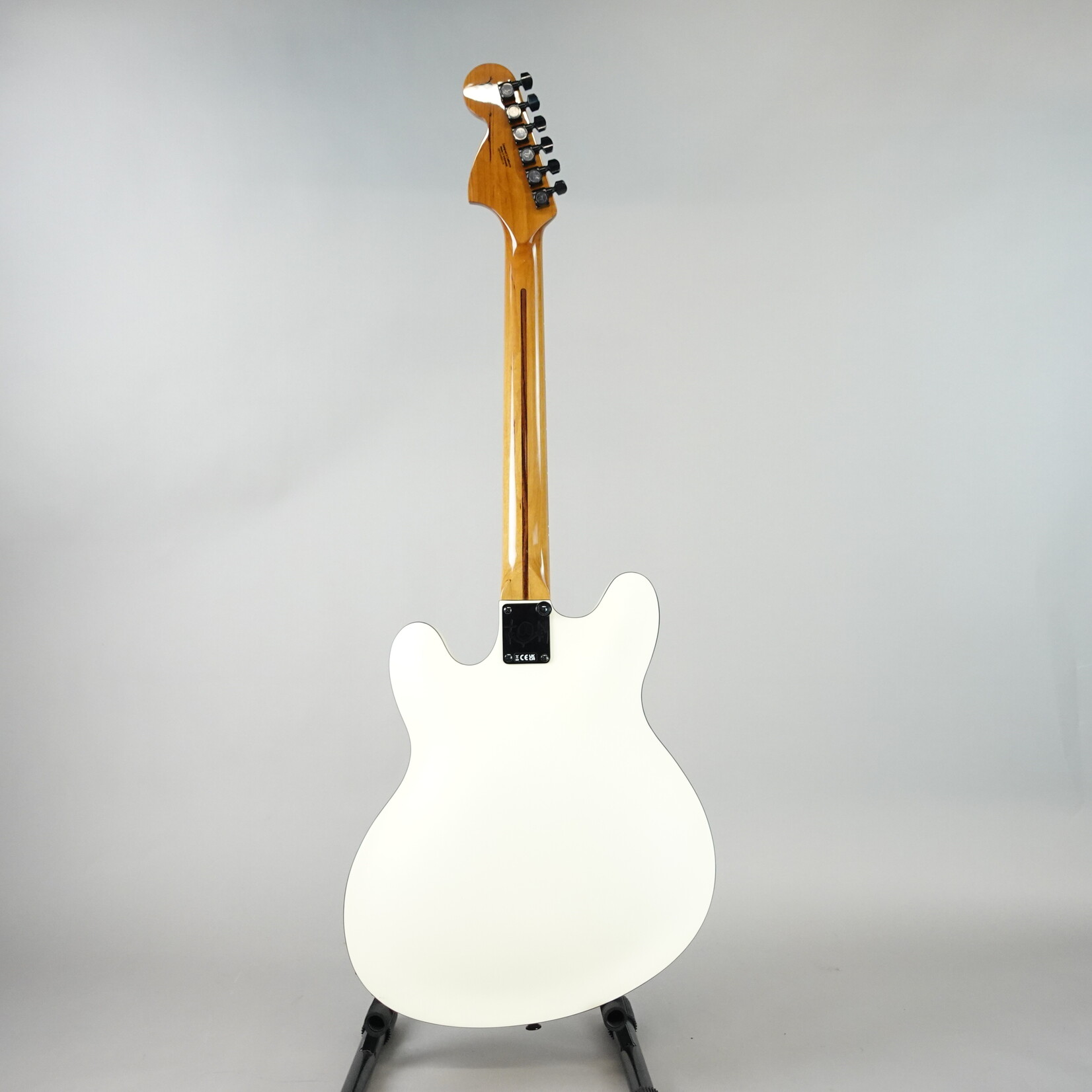 Fender Tom DeLonge Starcaster Semi-Hollowbody Electric Guitar - Satin Olympic White (Used)