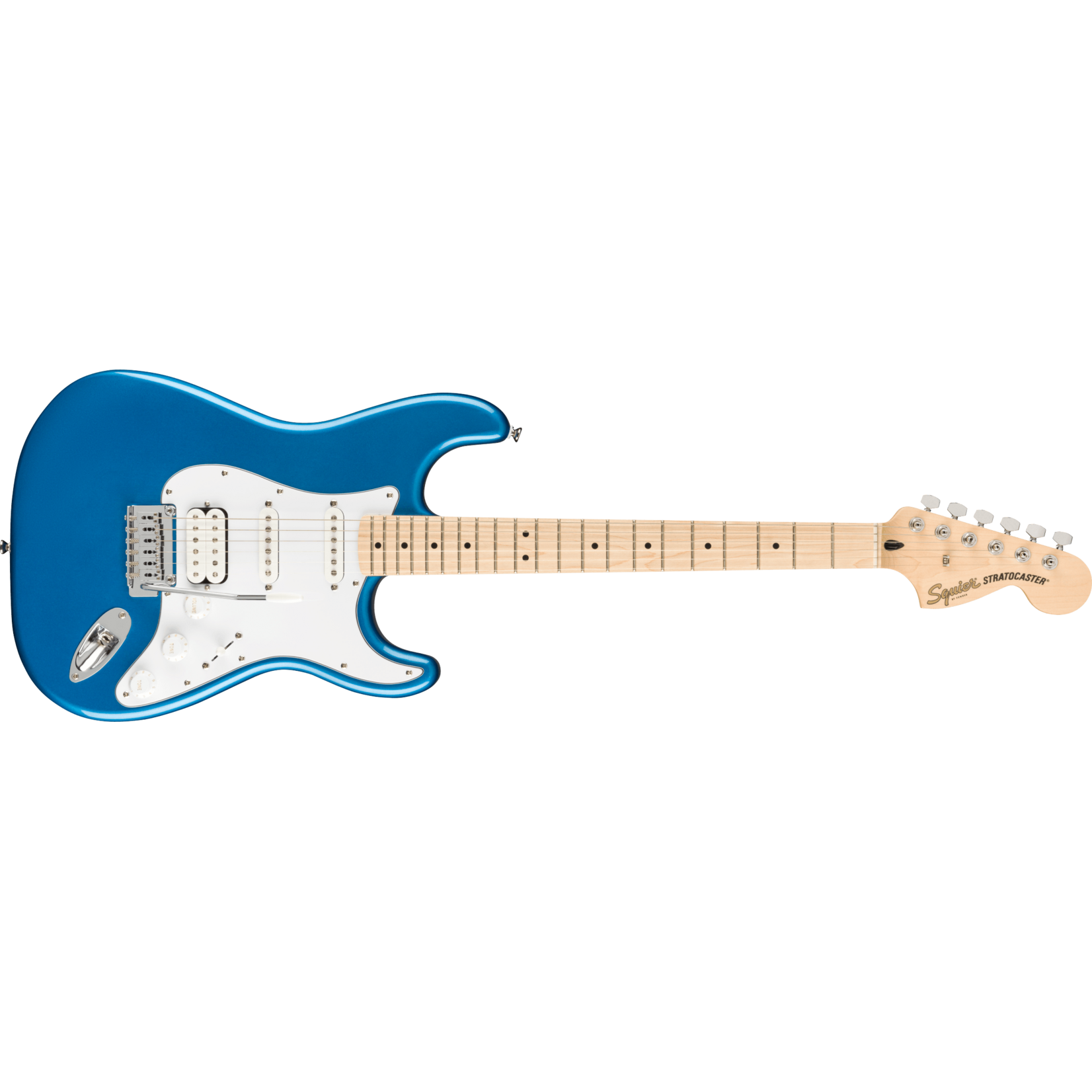 Squier Affinity Series® Stratocaster® HSS Pack W/Gig Bag & Amp - Lake Placid Blue