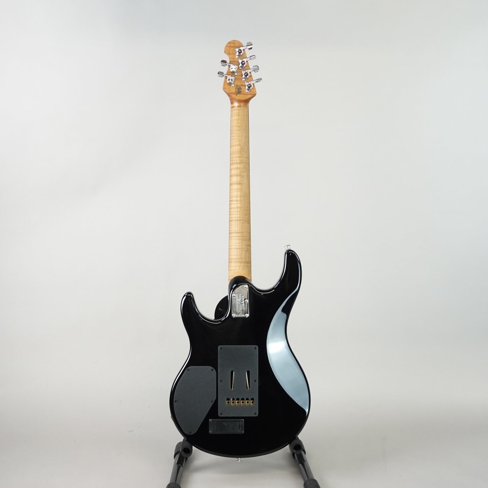 Ernie Ball Music Man Luke 4 Maple Top, Roasted Neck HH Electric Guitar - Blue Flame