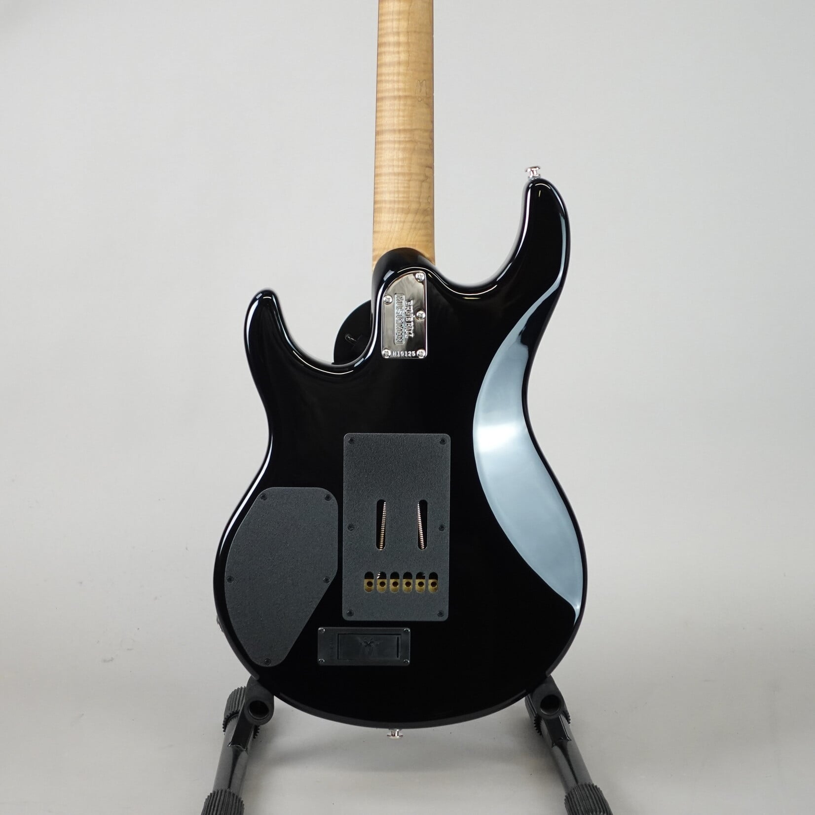 Ernie Ball Music Man Luke 4 Maple Top, Roasted Neck HH Electric Guitar - Blue Flame