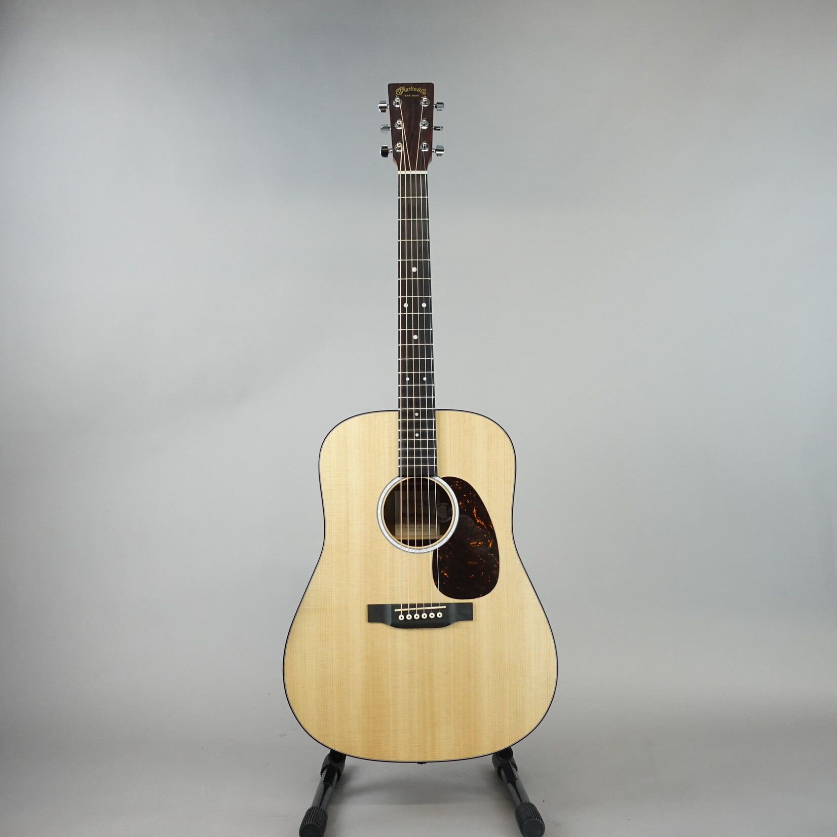 Martin D-10E Road Series Dreadnought Acoustic-Electric Guitar W/Softshell Bag - Natural (Used)