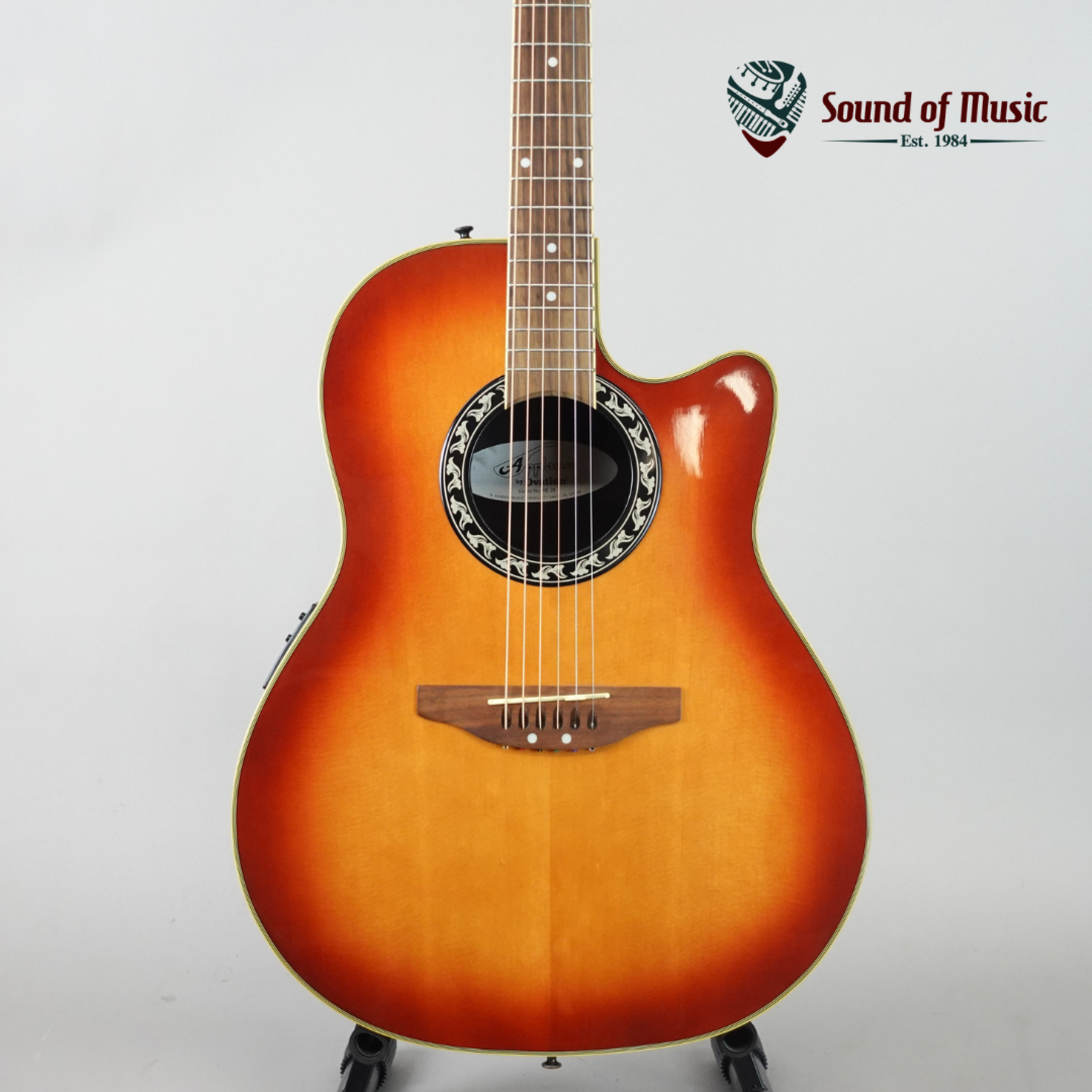 Ovation Applause AE28 Acoustic-Electric Guitar W/Case - (Used)