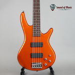 IBANEZ Ibanez GIO SR GSR205ROM 5-String Electric Bass - Roadster Orange Metallic (Used)