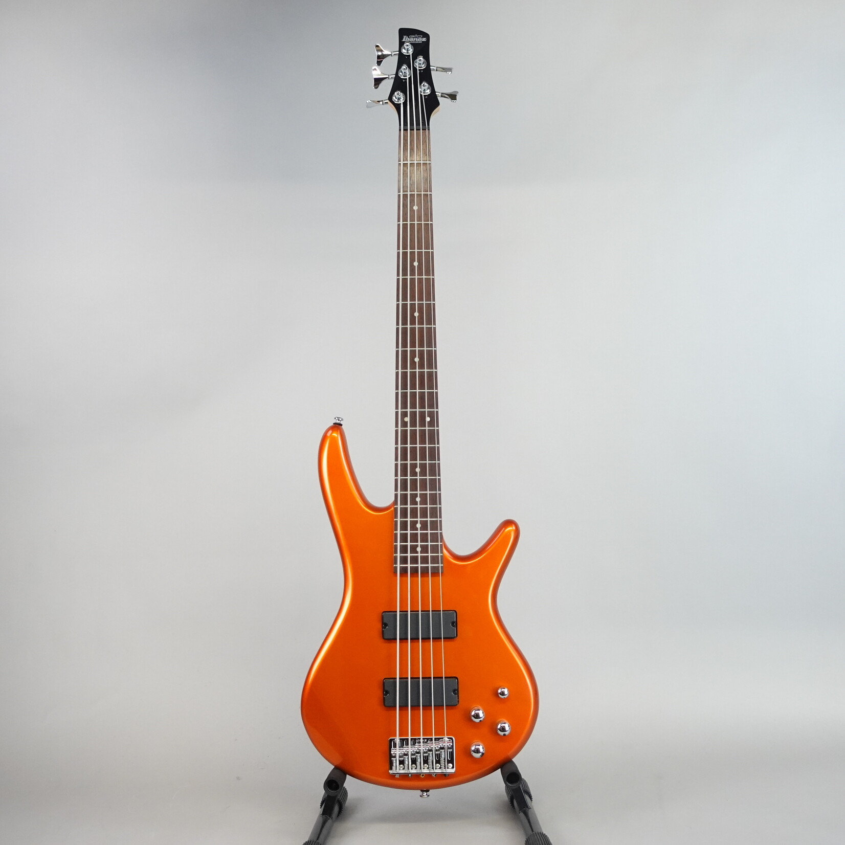 Ibanez GIO SR GSR205ROM 5-String Electric Bass - Roadster Orange Metallic (Used)