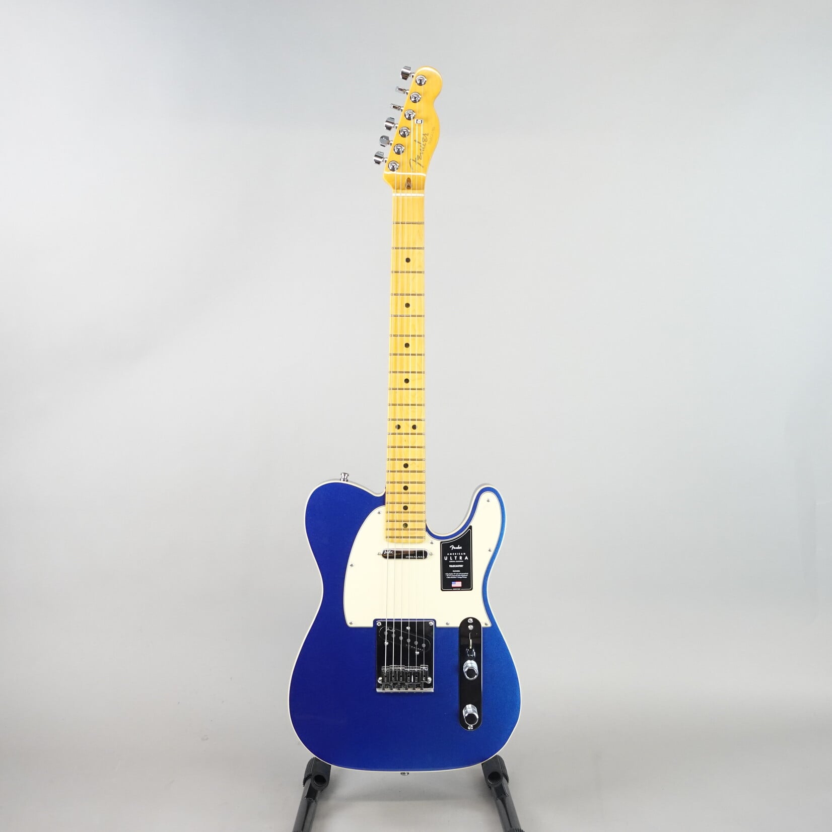 Fender American Ultra Telecaster Maple Fingerboard W/Case - Cobra Blue (Used)