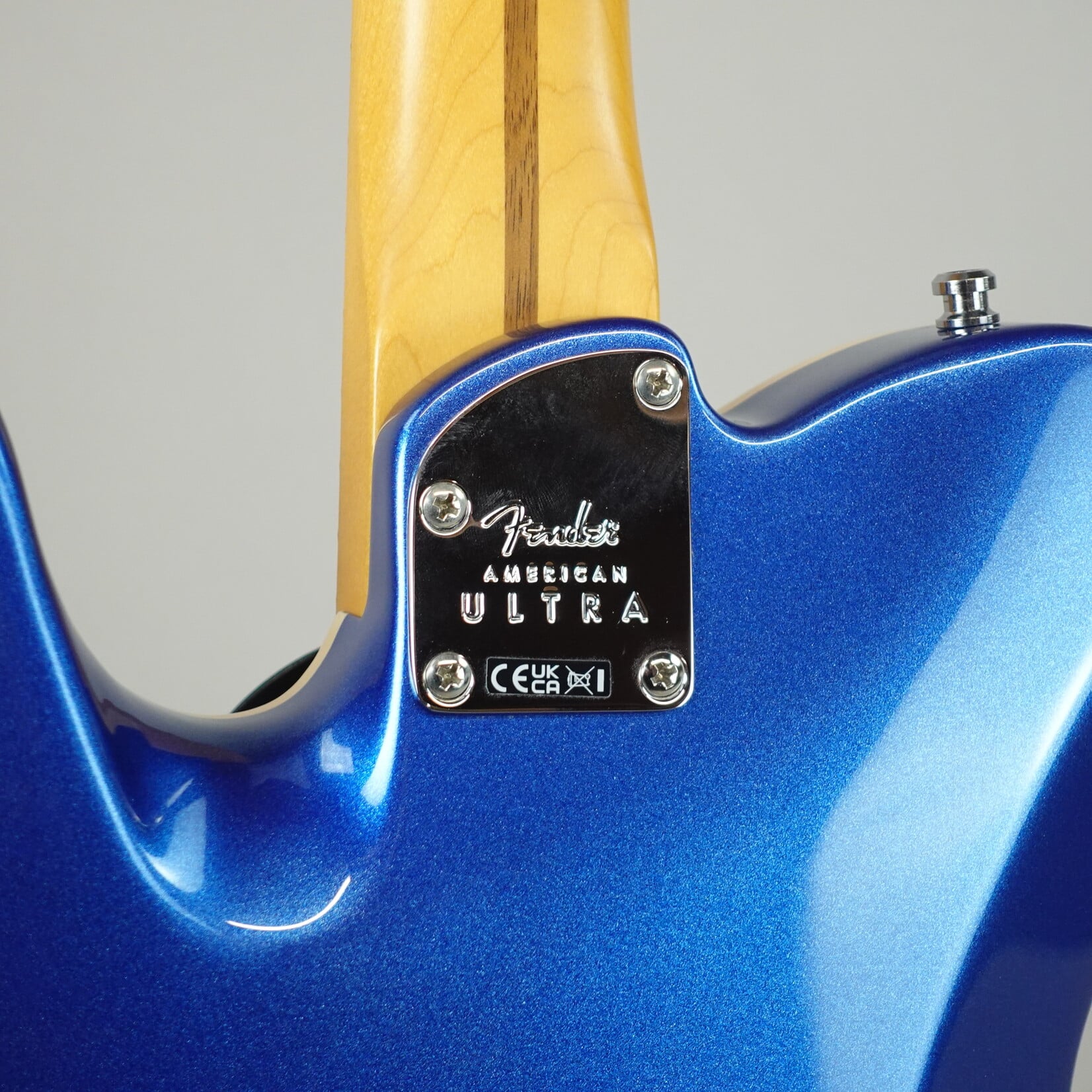 Fender American Ultra Telecaster Maple Fingerboard W/Case - Cobra Blue (Used)
