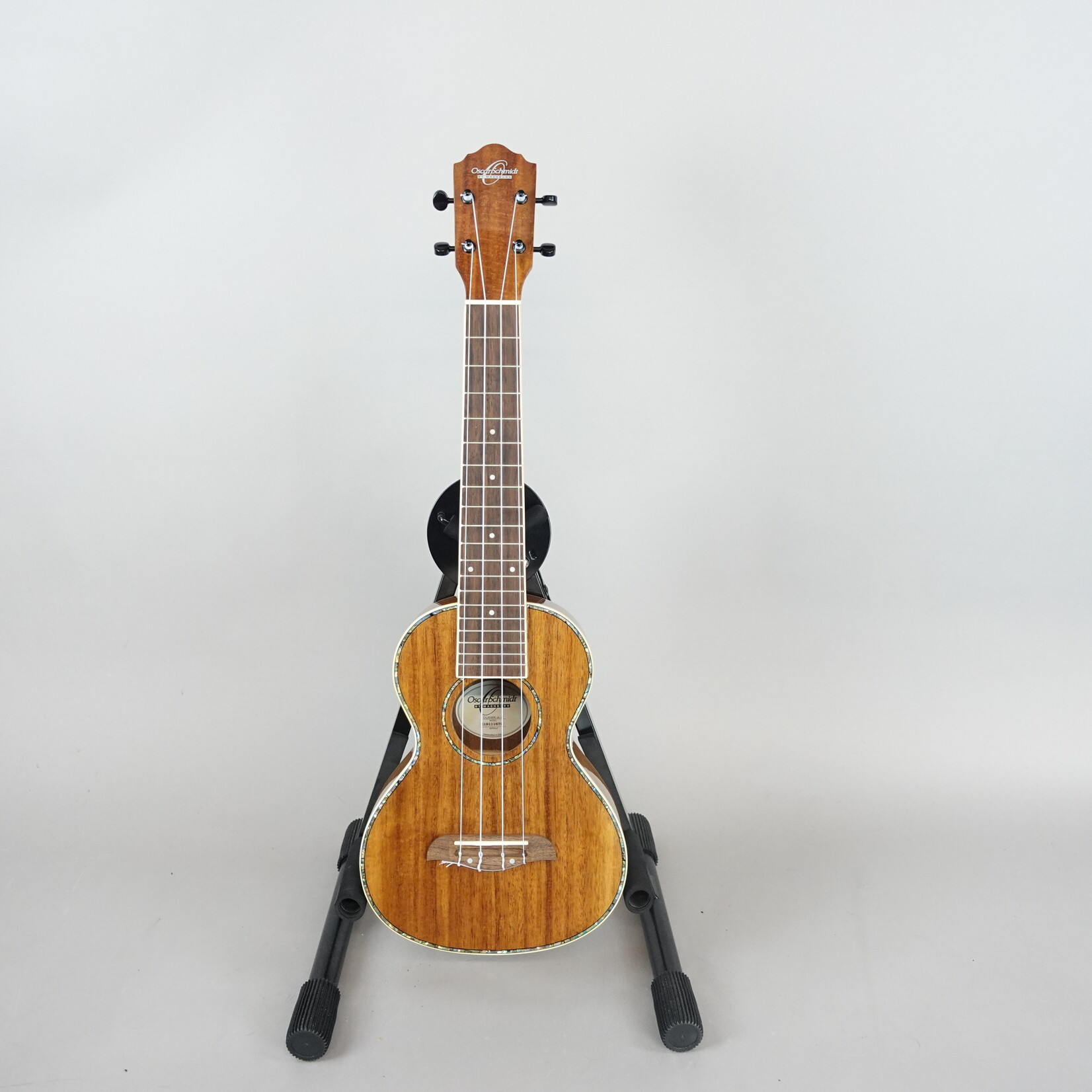 Oscar Schmidt Wide Neck Tenor Ukulele- Natural Koa w/ Gig Bag (Used)