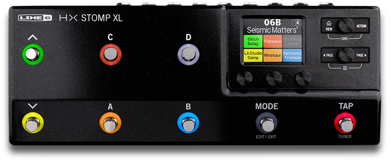 Line 6 HX Stomp XL Guitar Multi-Effects Floor Processor