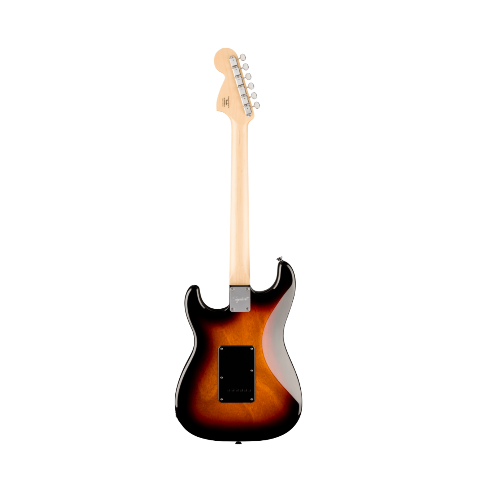 Squier Paranormal Stratocaster® Deluxe, Laurel Fingerboard, Black Pickguard, 3-Color Sunburst