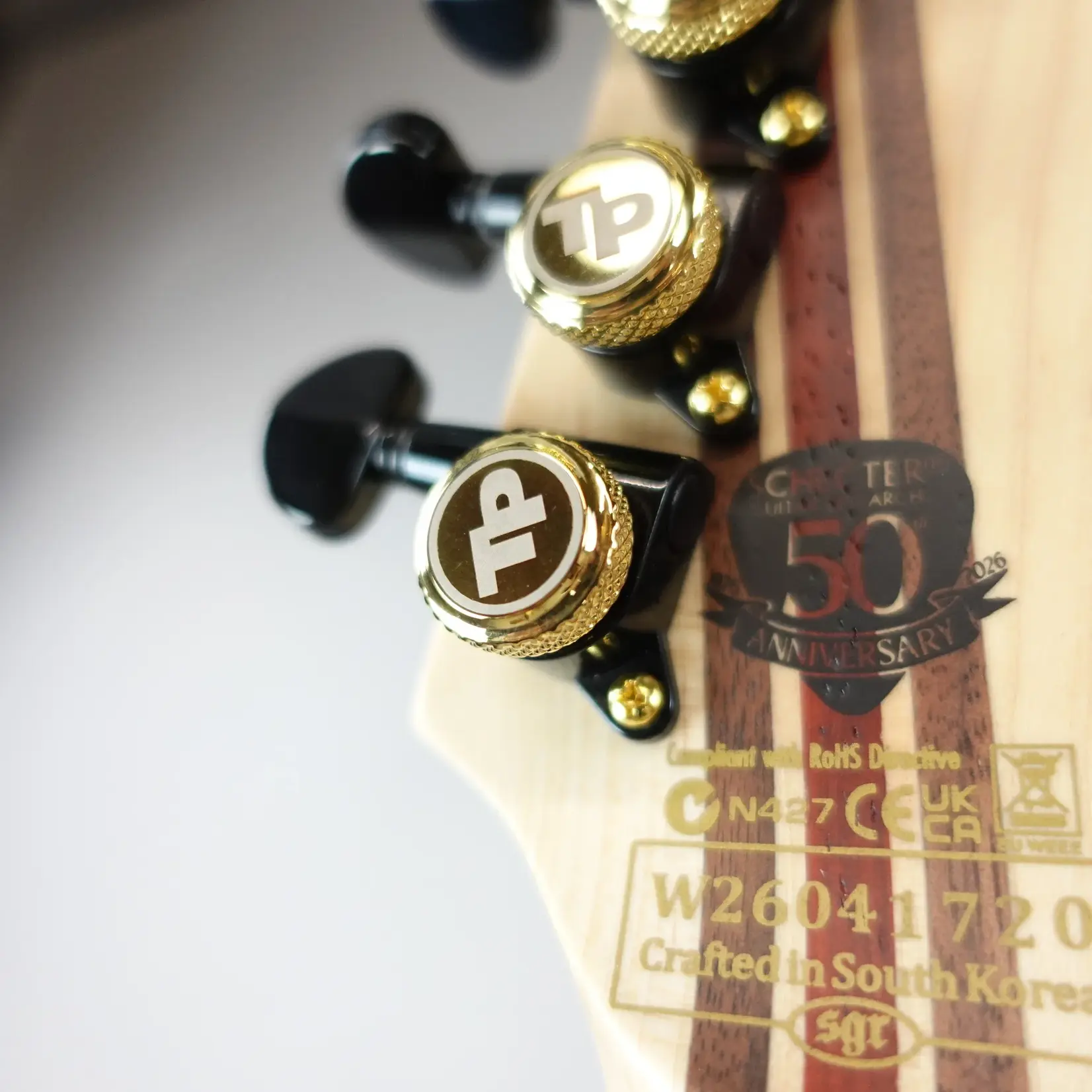 Schecter Avenger FR-S 50th Anniversary Left-Handed Electric Guitar - Gold Burst (Used)