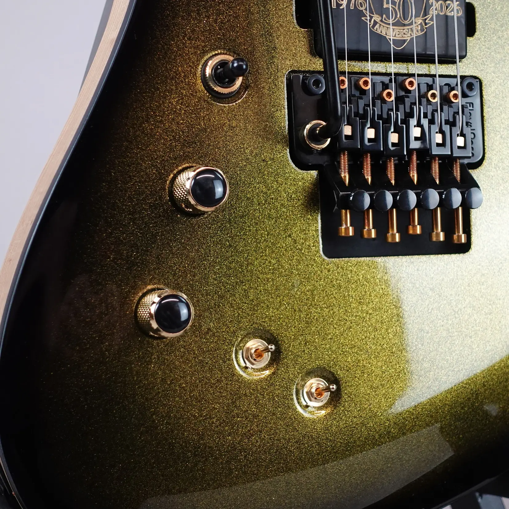 Schecter Avenger FR-S 50th Anniversary Left-Handed Electric Guitar - Gold Burst (Used)