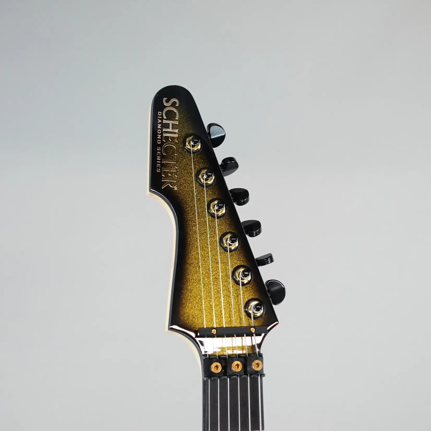 Schecter Avenger FR-S 50th Anniversary Left-Handed Electric Guitar - Gold Burst (Used)