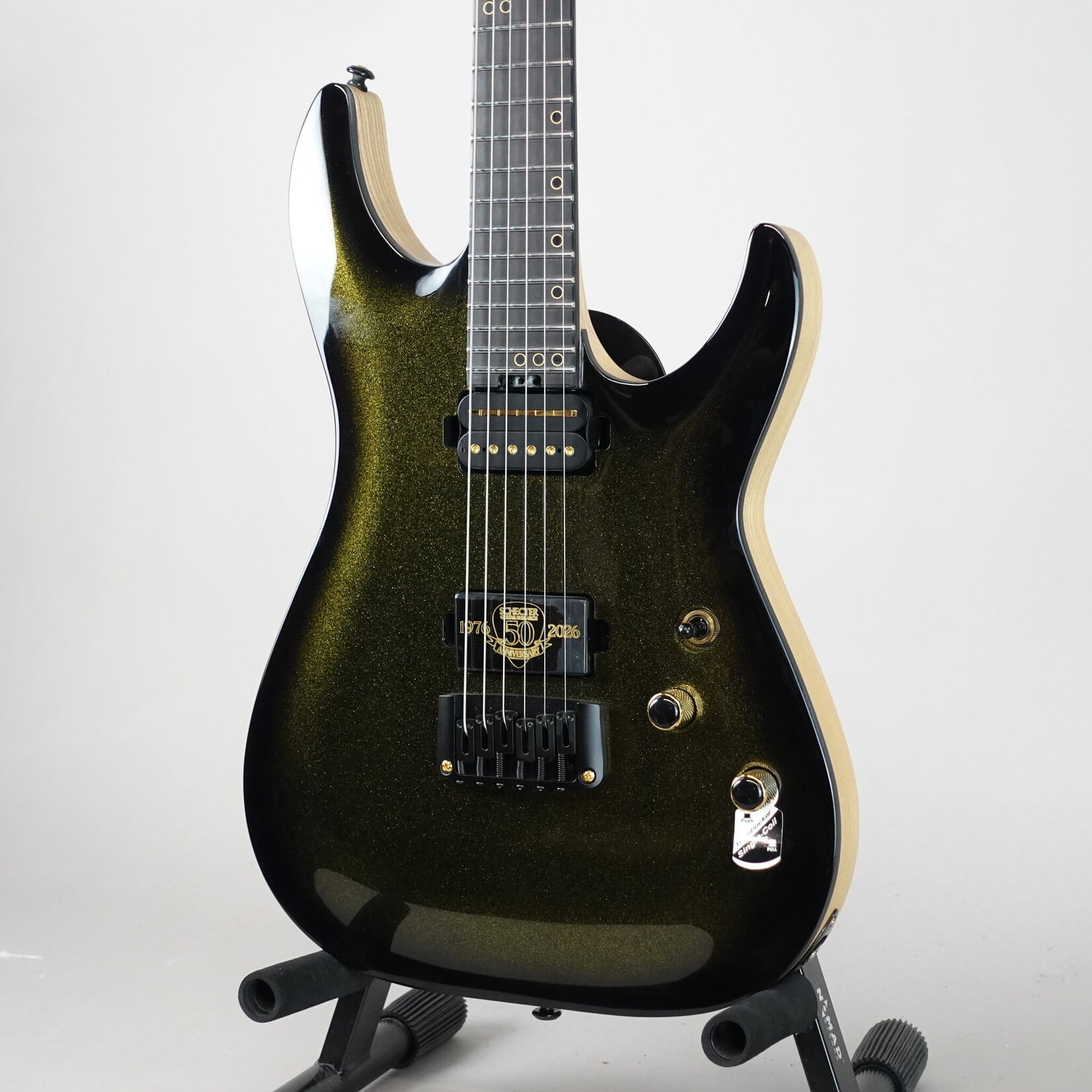 Schecter C-1 50th Anniversary Electric Guitar - 50th Gold Burst (Used)