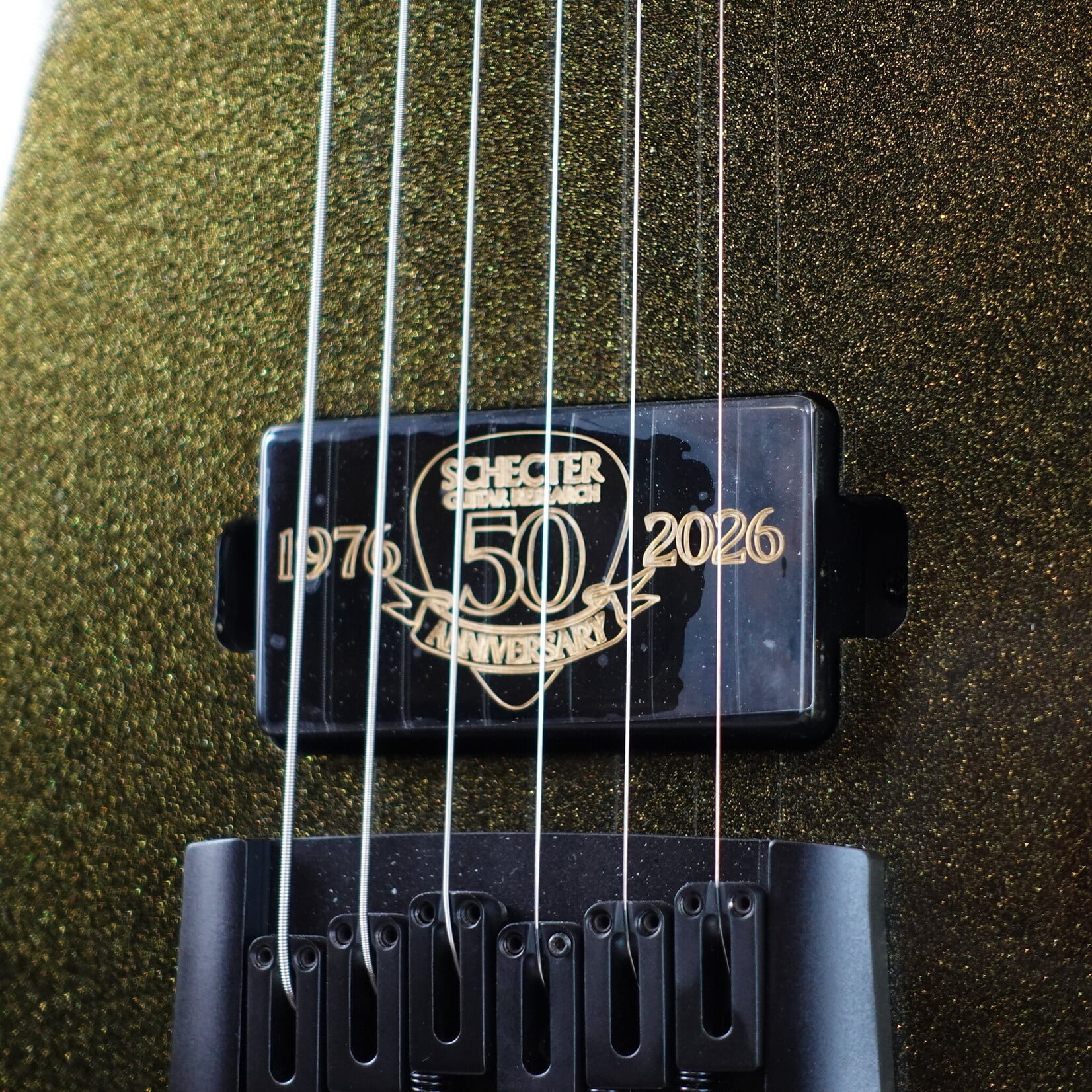 Schecter C-1 50th Anniversary Electric Guitar - 50th Gold Burst (Used)