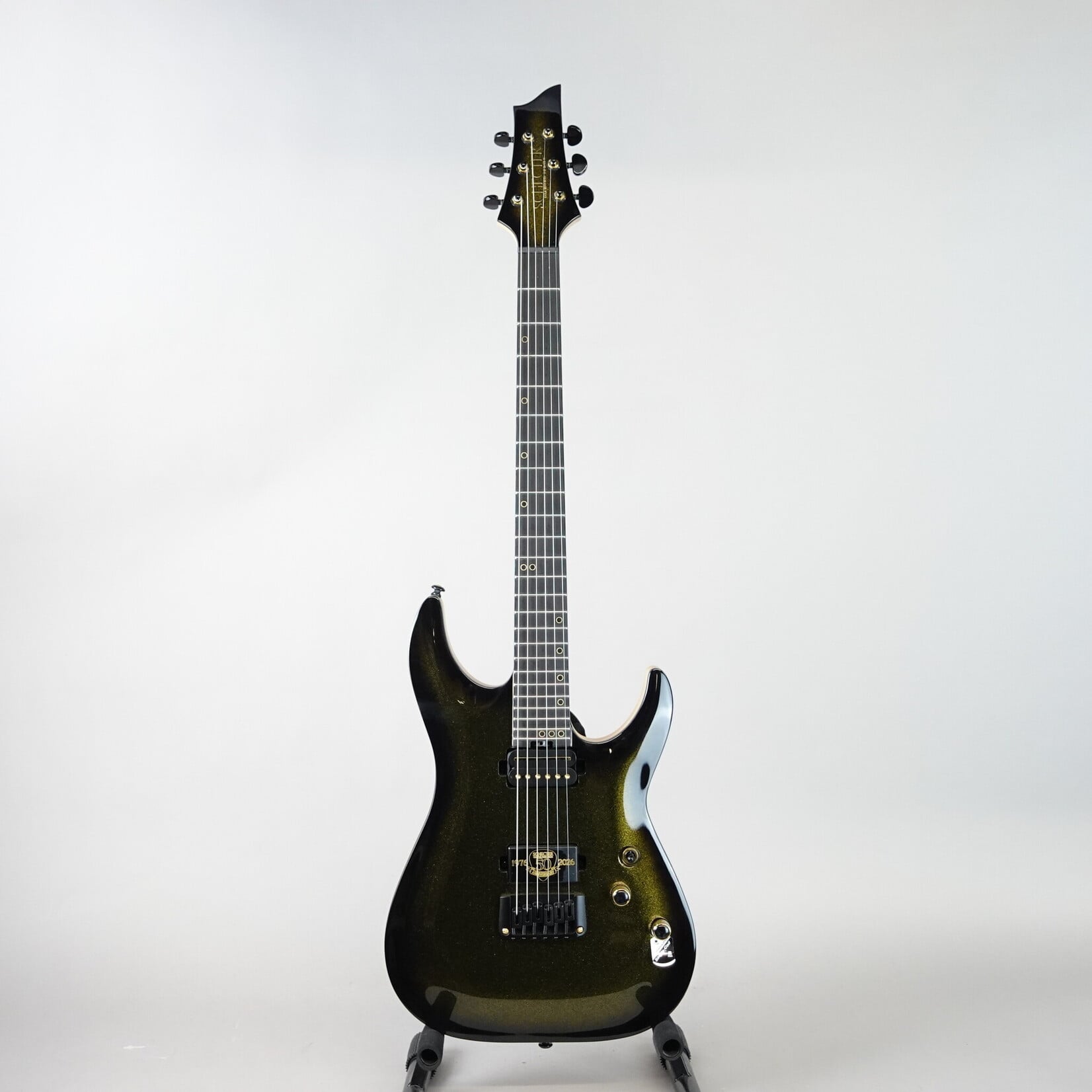Schecter C-1 50th Anniversary Electric Guitar - 50th Gold Burst (Used)