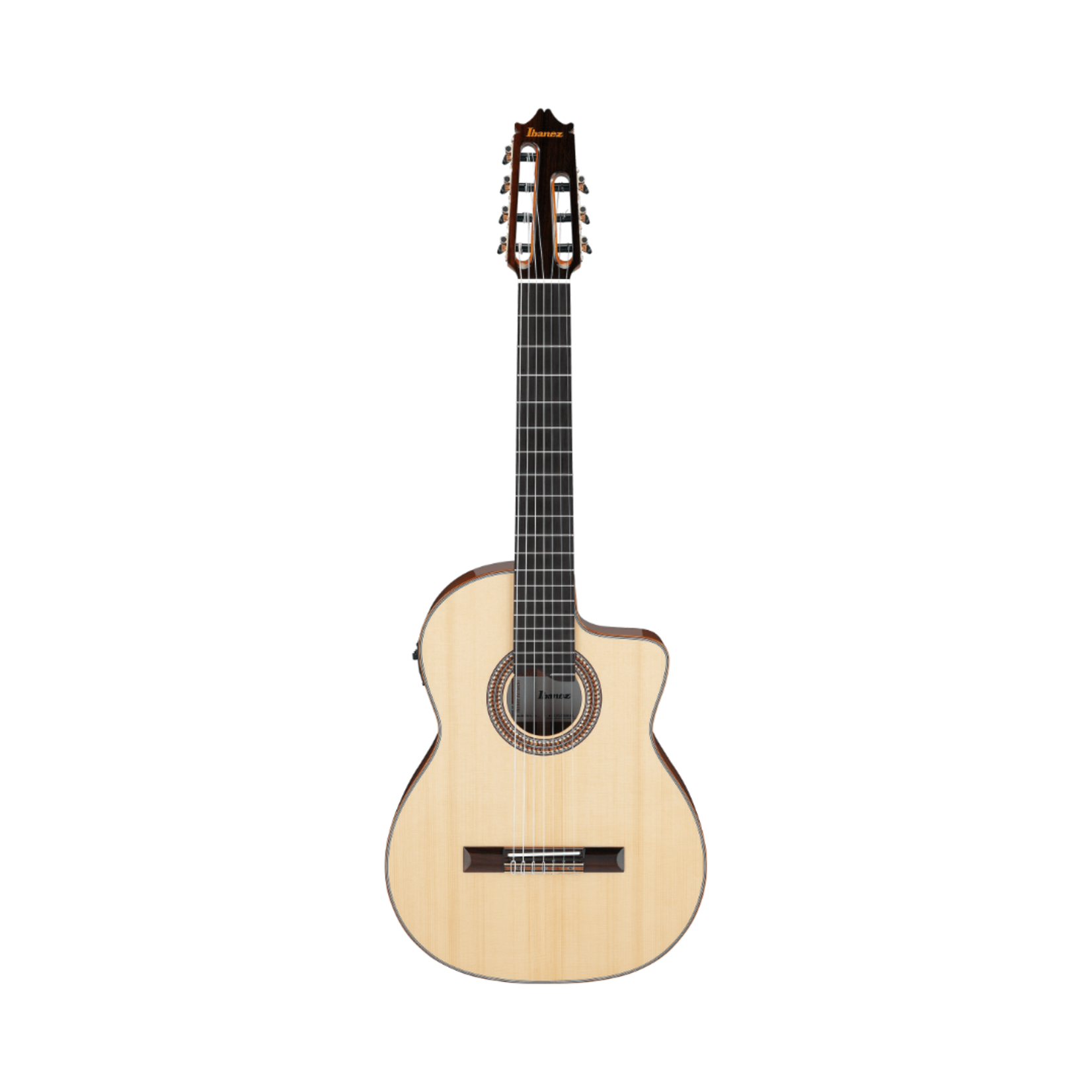 Ibanez GA3007CE Cutaway Classical 7-string Acoustic-Electric Guitar W/Case - Natural