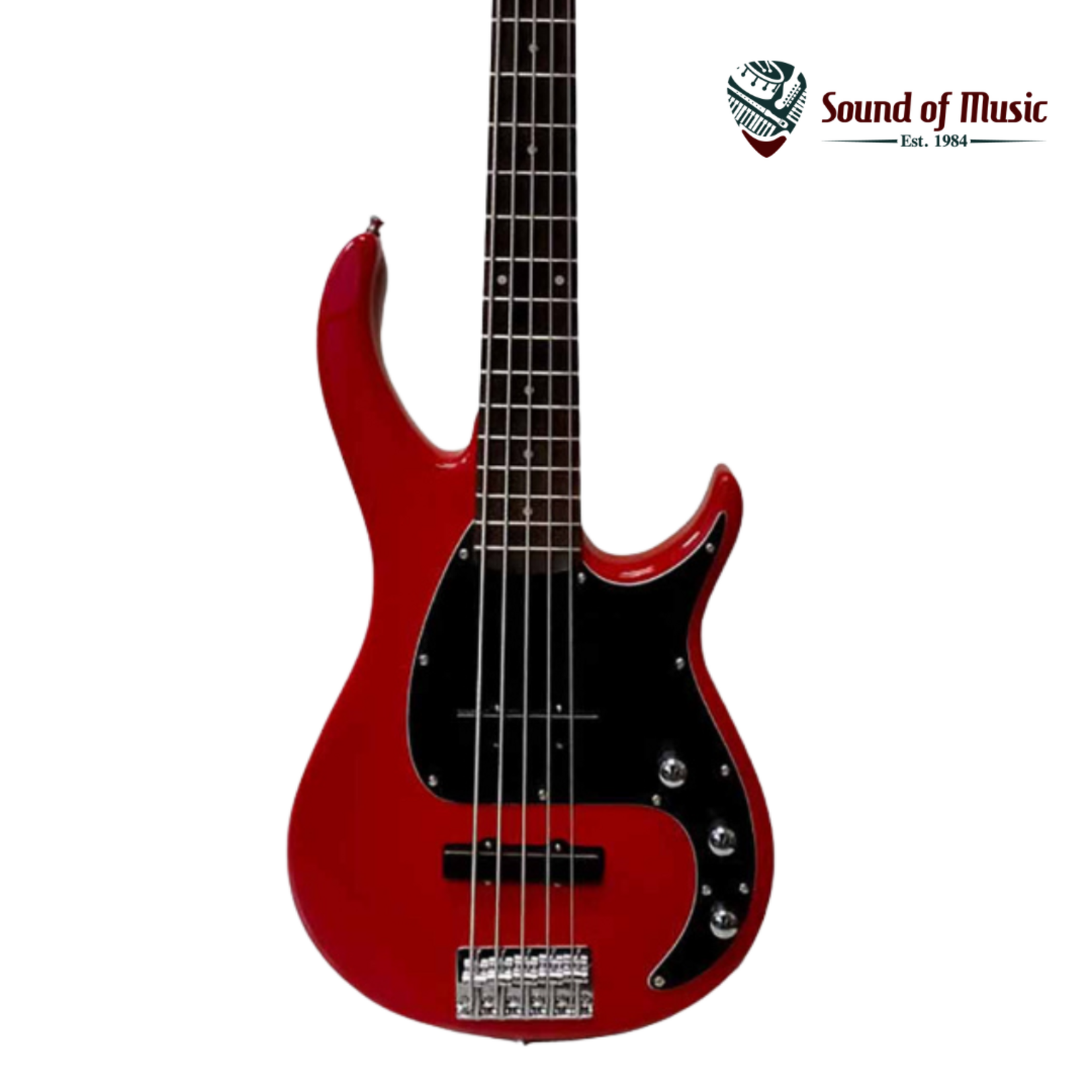 Peavey Milestone 5 Electric Bass - Red