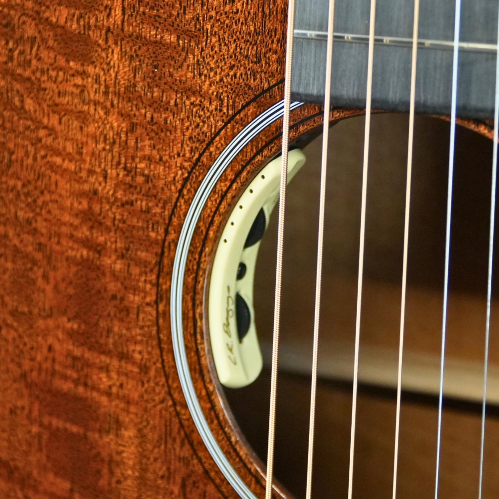Martin Custom Shop D-18 Inspired Dreadnought Acoustic-Electric Guitar w/LR Baggs Anthem & Hardshell Case - Flamed Mahogany