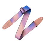 Levy's Levy's Cyber Gradient Guitar Strap - Pink/Purple