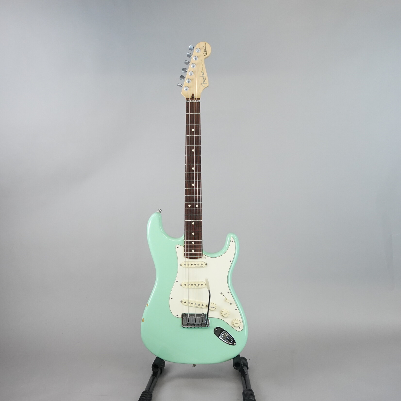 Fender Jeff Beck Stratocaster, Rosewood Fingerboard W/Case - Surf Green (Used)