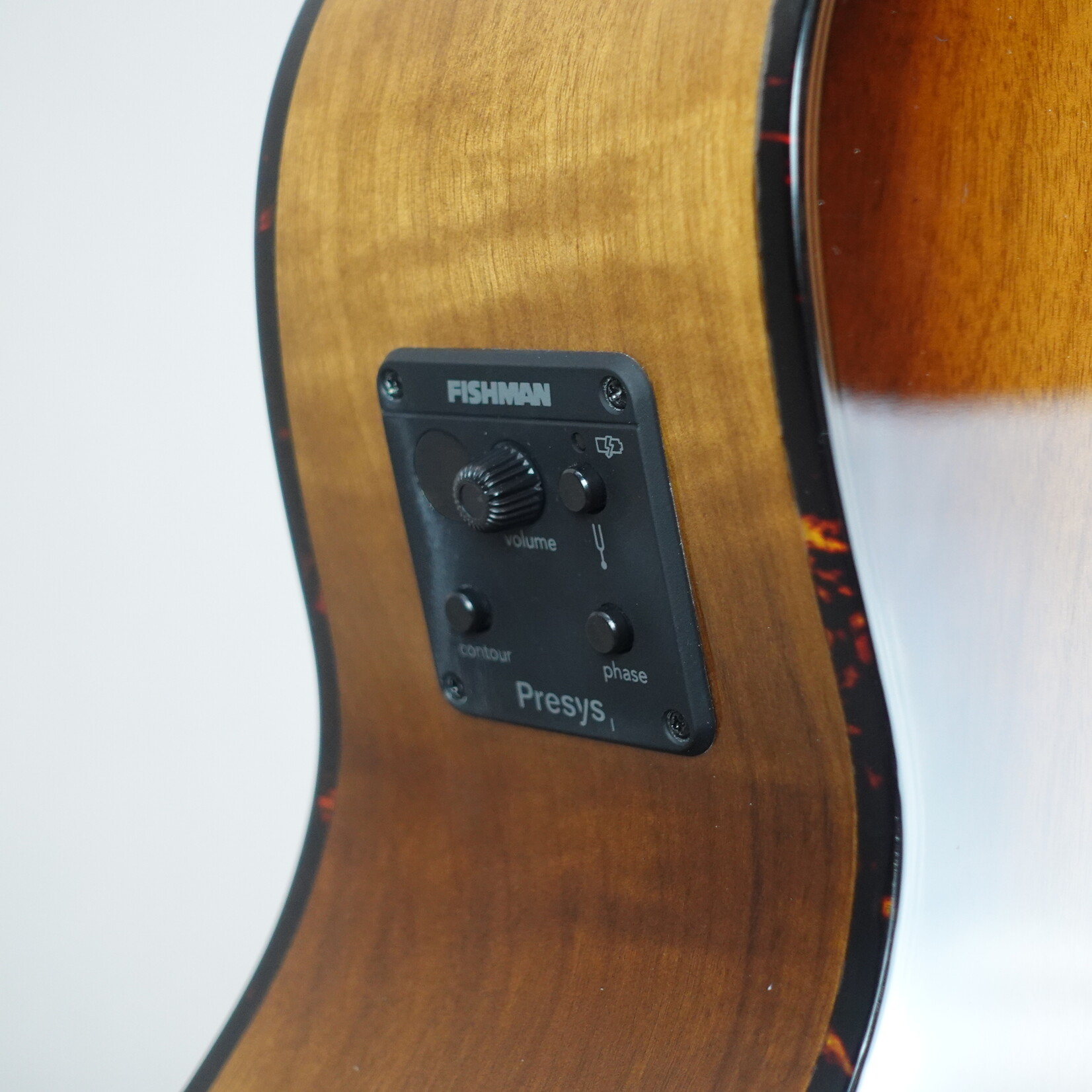 Breedlove Pursuit Exotic S Concerto Amber Fretless Bass CE Myrtlewood - (Used)