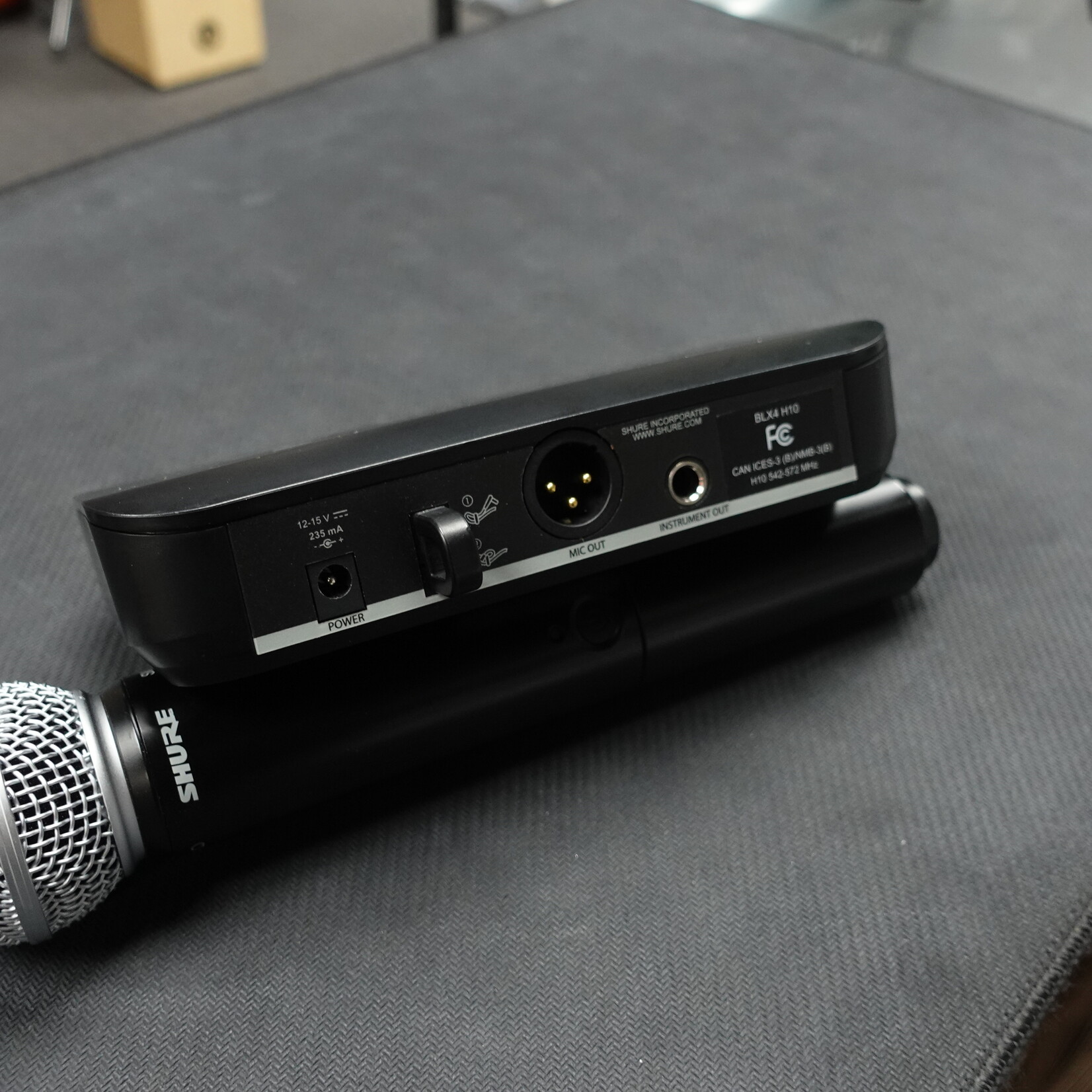 Shure BLX24/SM58 Wireless Handheld Microphone System - H10 Band (Used)