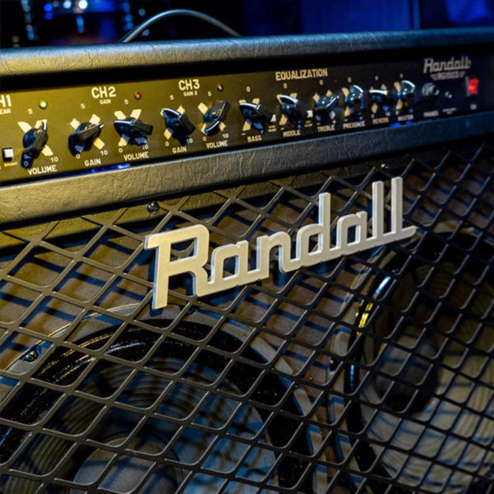 Randall RG1503-212 150W Solid State Guitar Combo - Black