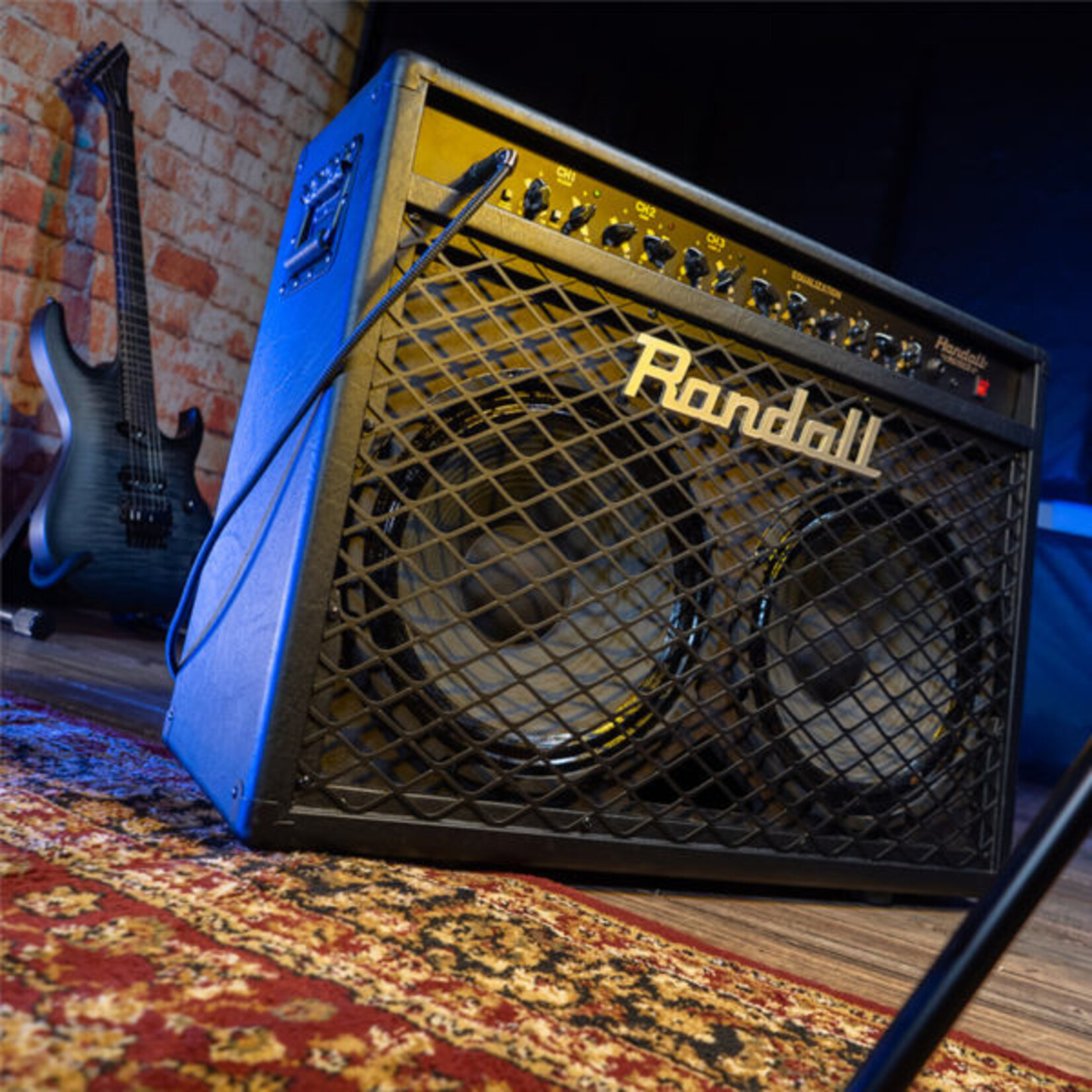 Randall RG1503-212 150W Solid State Guitar Combo - Black