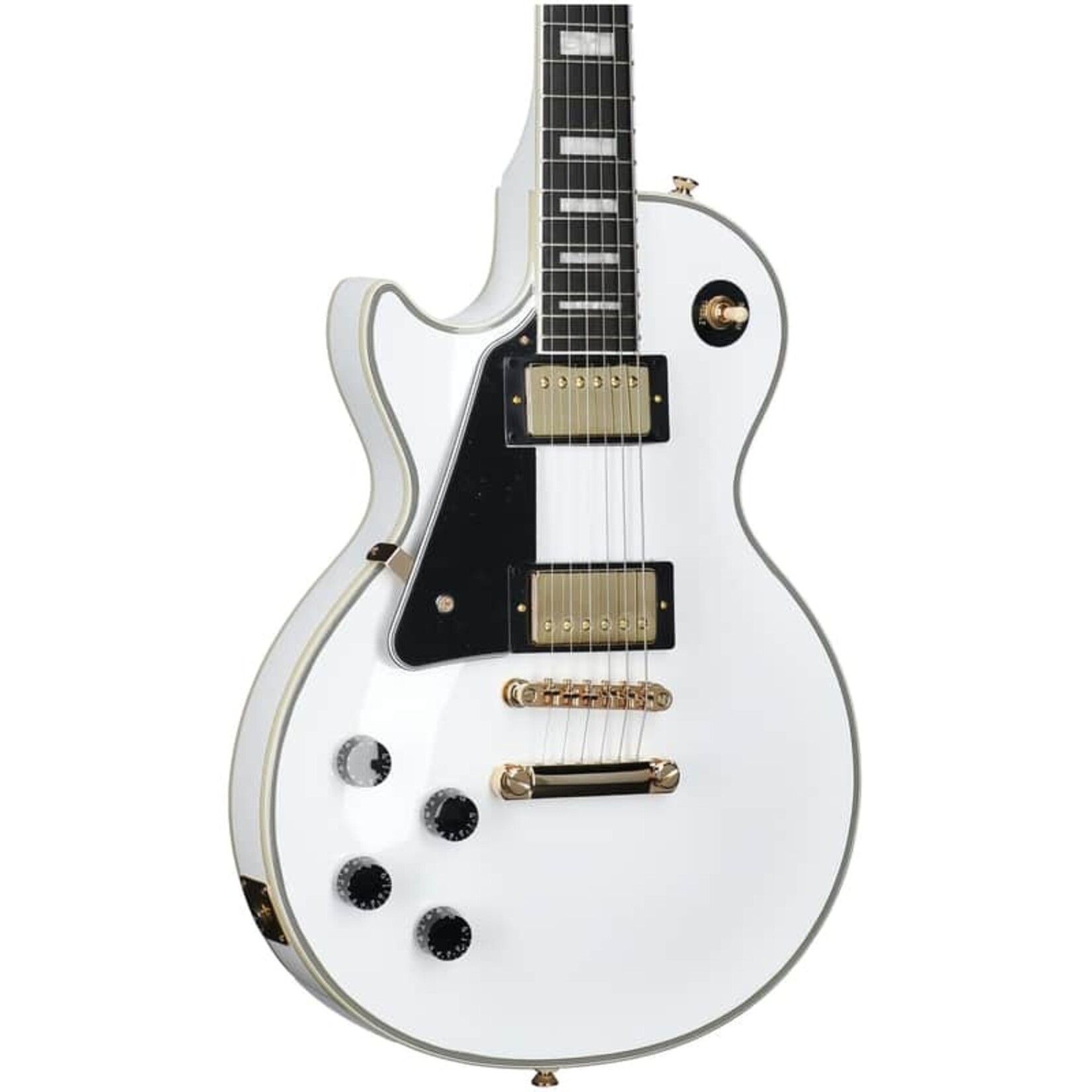 Epiphone Les Paul Custom Left-Handed Electric Guitar - Alpine White