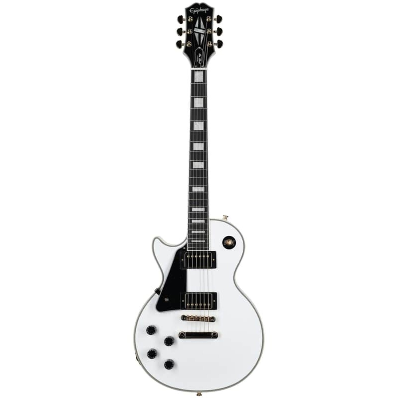 Epiphone Les Paul Custom Left-Handed Electric Guitar - Alpine White