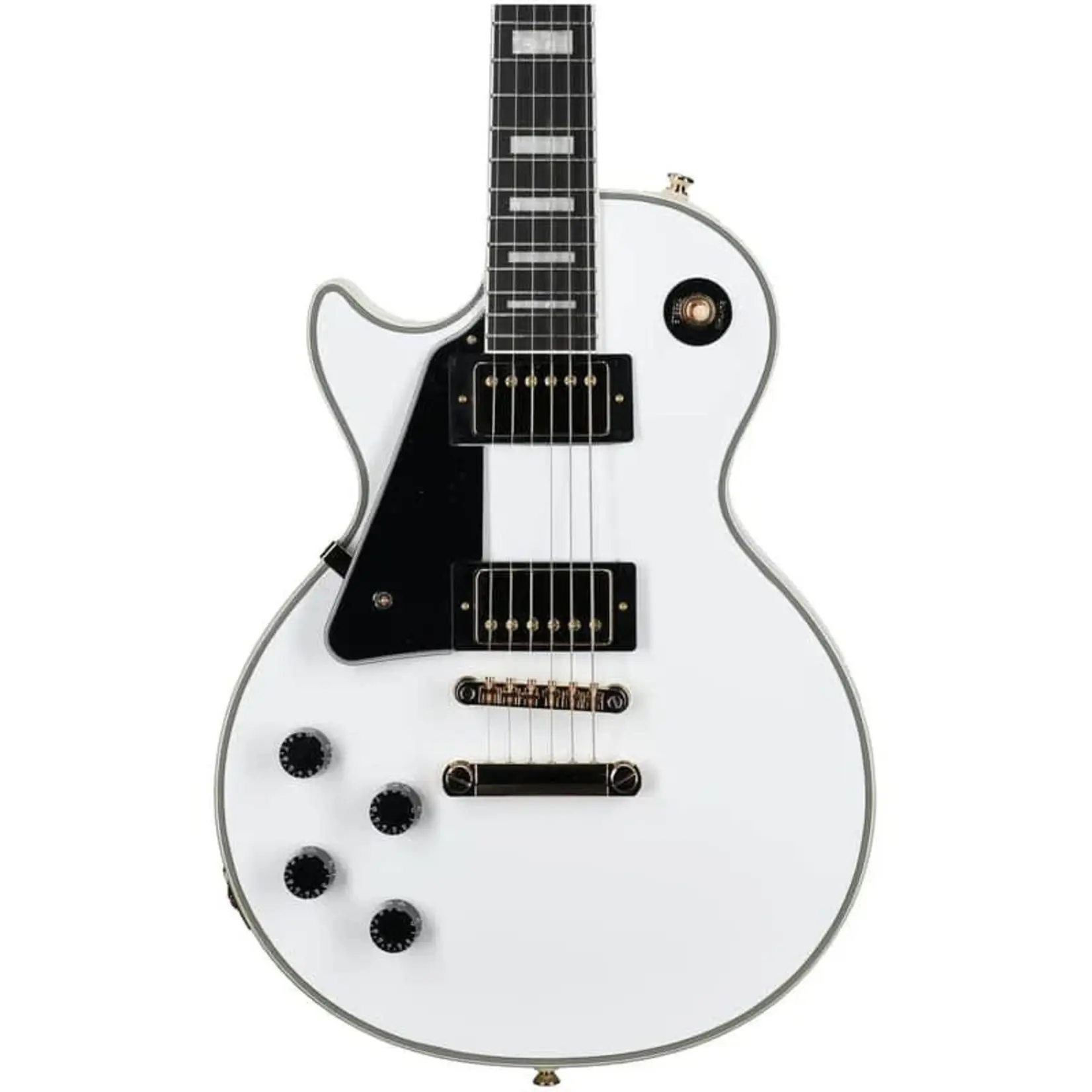 Epiphone Les Paul Custom Left-Handed Electric Guitar - Alpine White