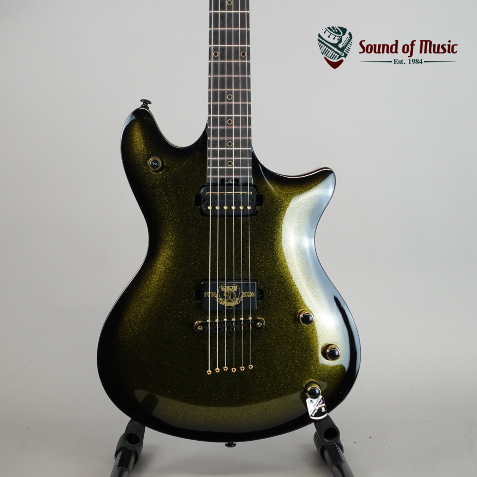 Schecter Tempest 50th Anniversary Electric Guitar - 50th Anniversary Gold Burst (Used)