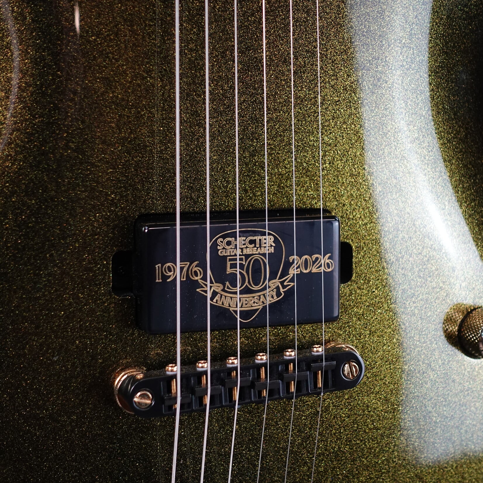 Schecter Tempest 50th Anniversary Electric Guitar - 50th Anniversary Gold Burst (Used)