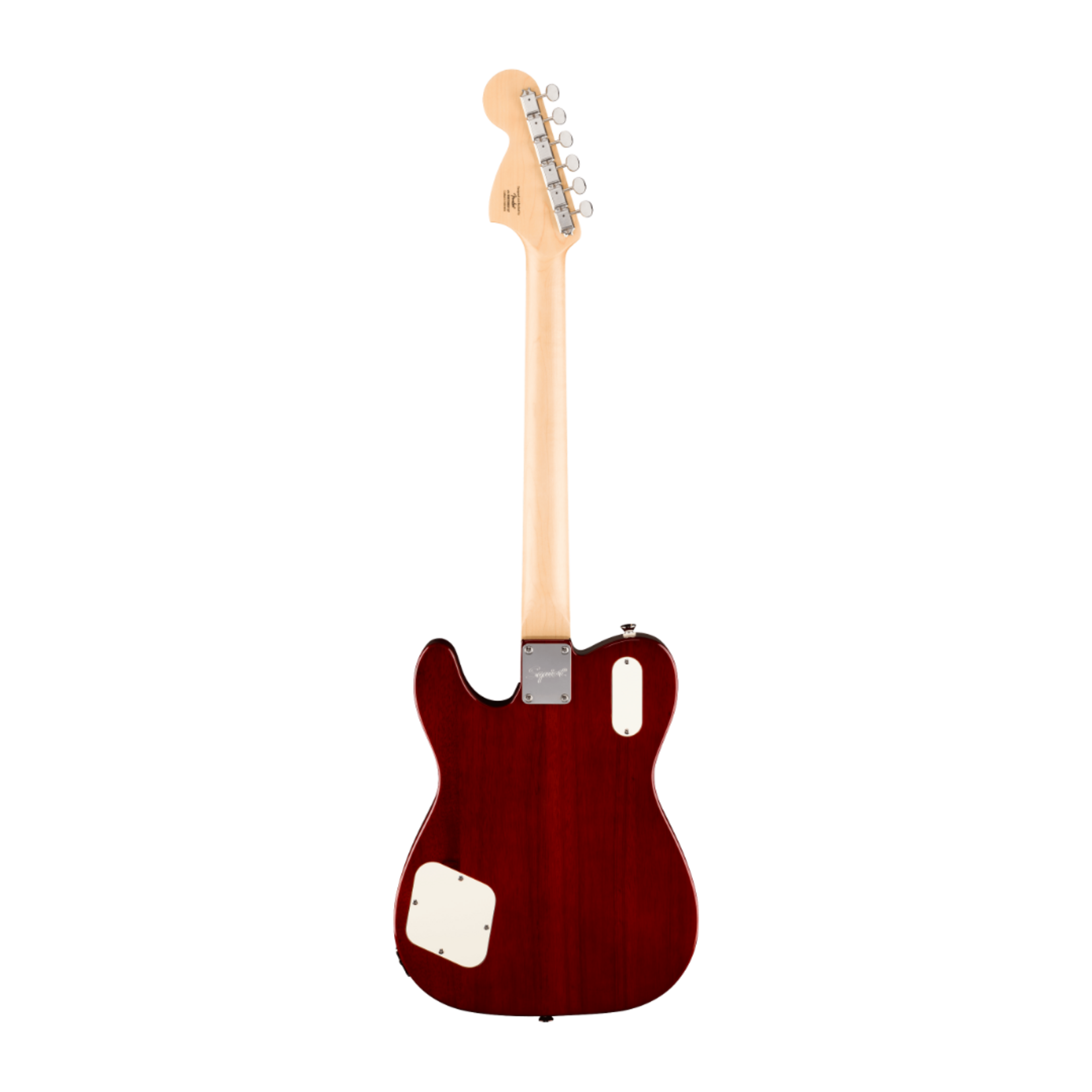 Squier Paranormal Troublemaker Telecaster® Deluxe Bigsby®, Laurel Fingerboard, Parchment Pickguard, Honey Sunburst