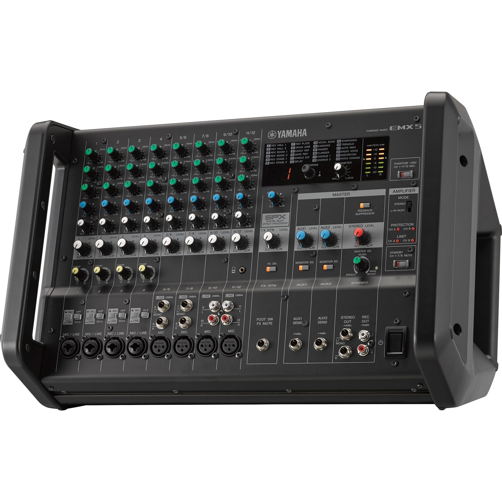 Yamaha EMX5 12-Channel 1260W Powered Mixer