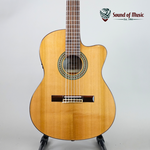 Alvarez Alvarez AC65Hce Classical Hybrid Acoustic-Electric Guitar - Natural (Used)