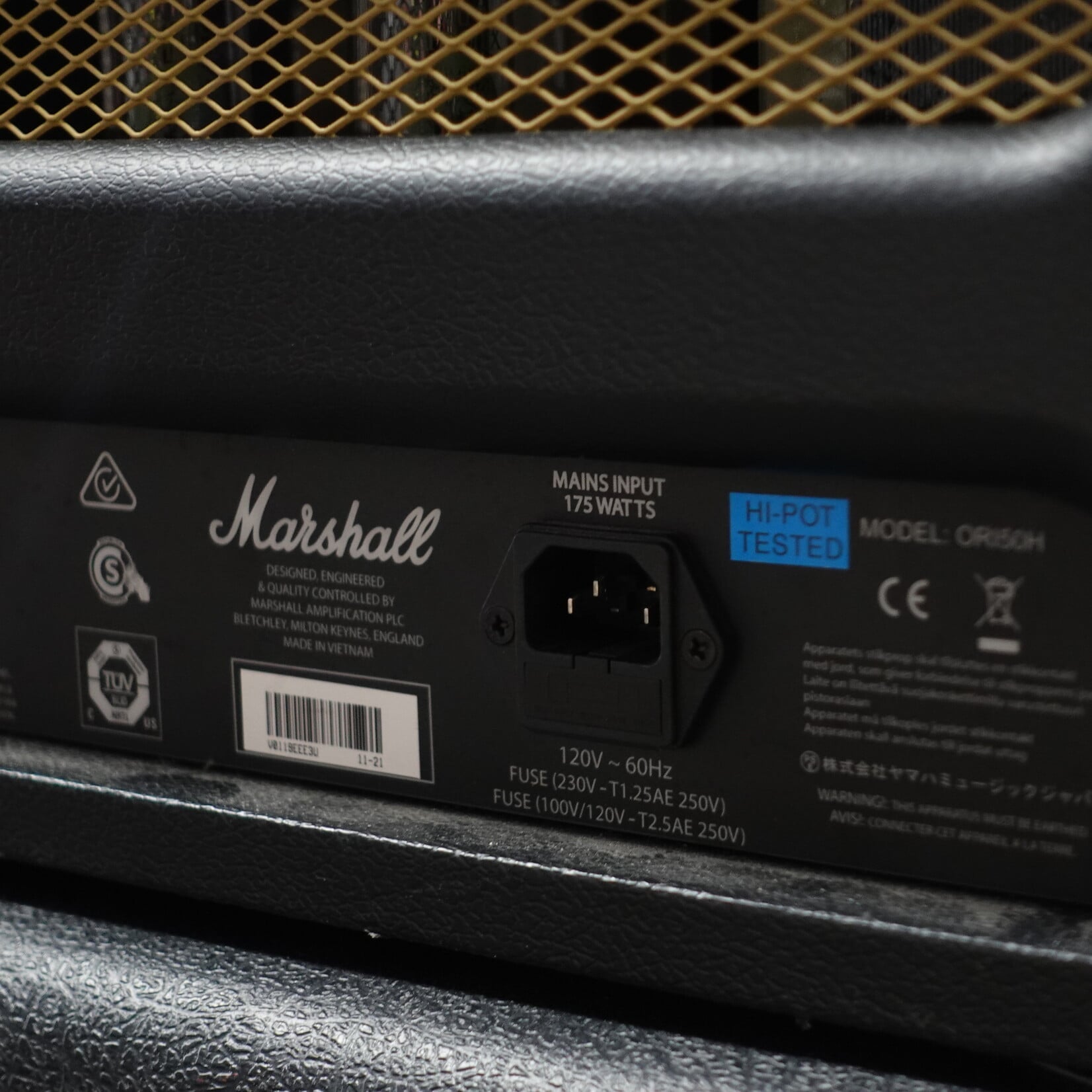 Marshall Origin ORIGIN50H 50-Watt Tube Guitar Amp Head - (Used)