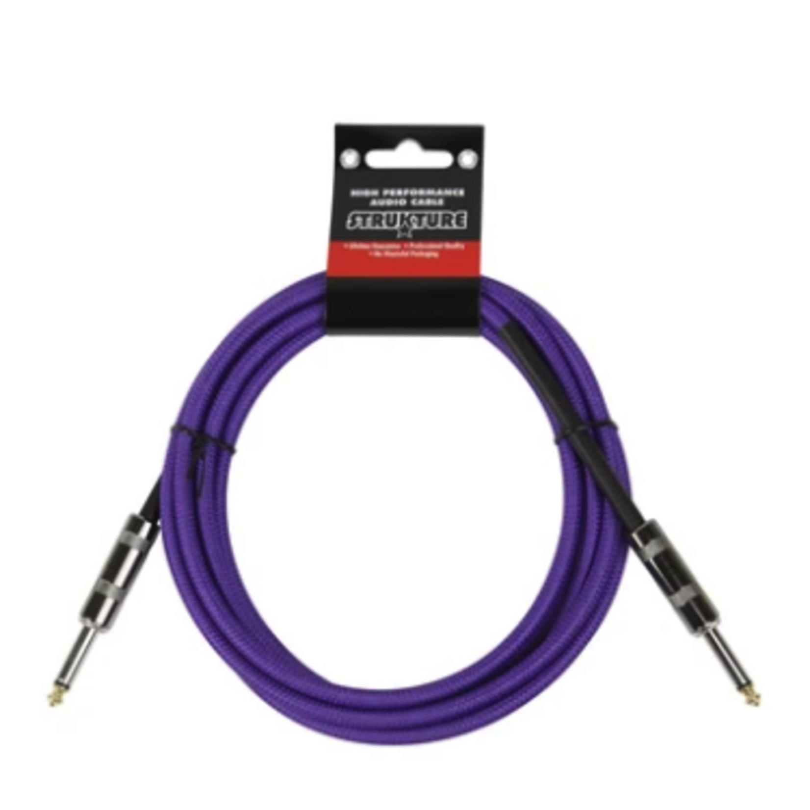 Strukture 10 ft Instrument Cable - Purple