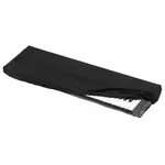 Kaces Kaces KKC-LG Stretchy Keyboard Dust Cover - Large Black (76-88 Keyboards)