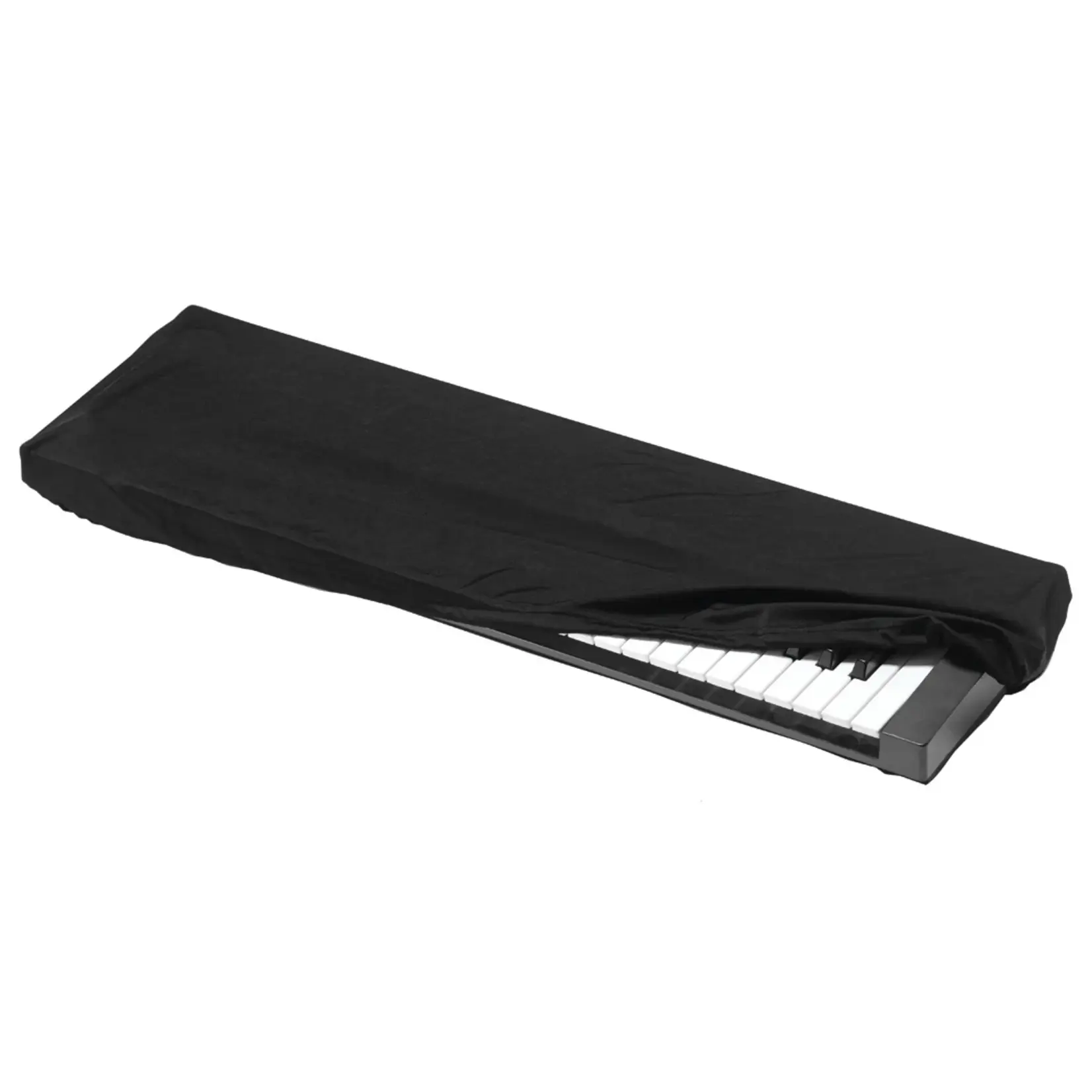Kaces KKC-LG Stretchy Keyboard Dust Cover - Large Black (76-88 Keyboards)