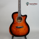 Washburn Comfort G12FCE Acoustic-Electric Guitar - Sunburst (Used)