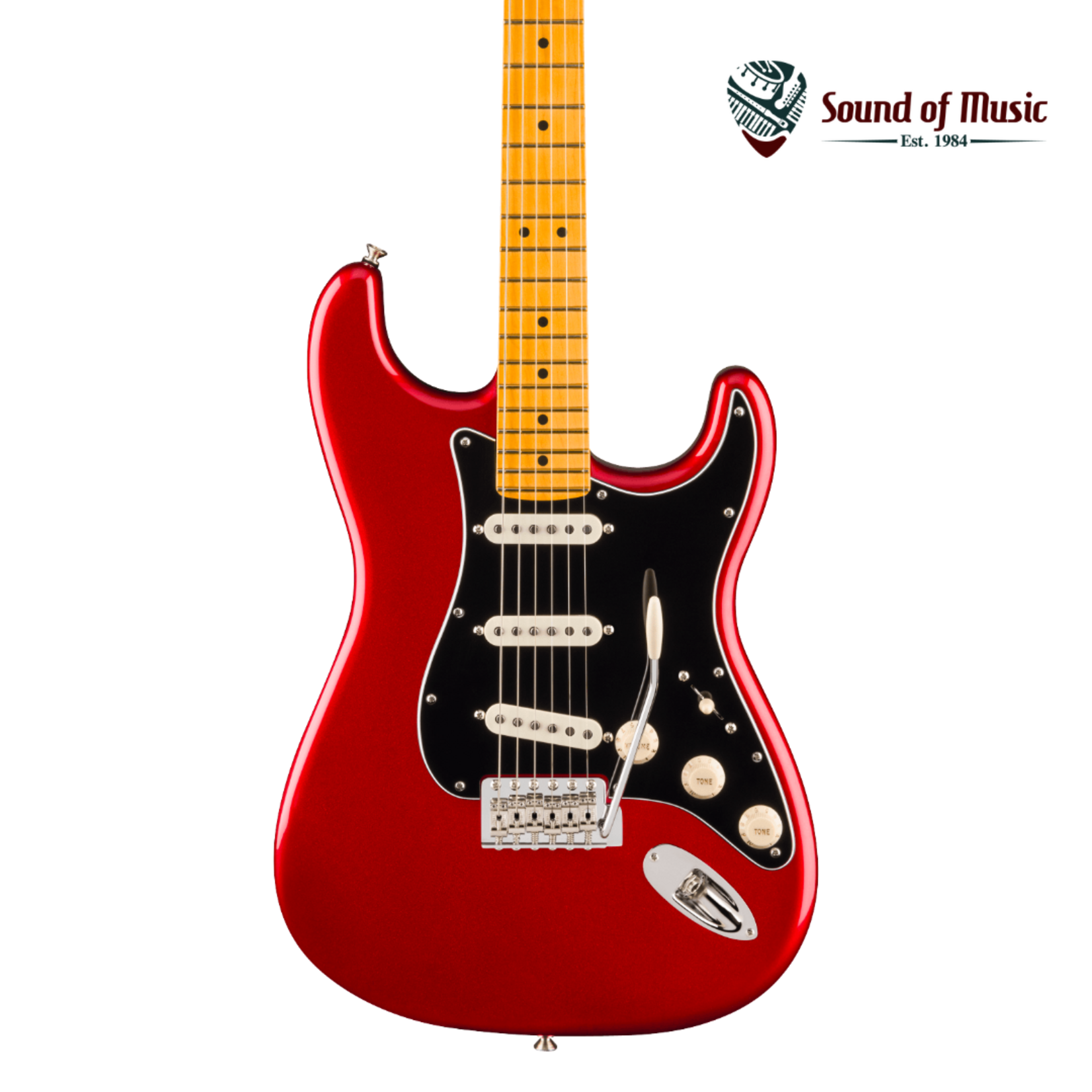 Fender Limited Edition American Professional Classic Stratocaster W/Gig Bag & Silent System™, Maple Fingerboard, Candy Apple Red