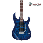 IBANEZ Ibanez GRX70QATBB Electric Guitar - Blue Burst