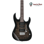 IBANEZ Ibanez GRX70QA TKS Electric Guitar - Transparent Black