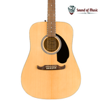 FENDER Fender FA-125 Dreadnought Walnut Fingerboard W/Bag - Natural