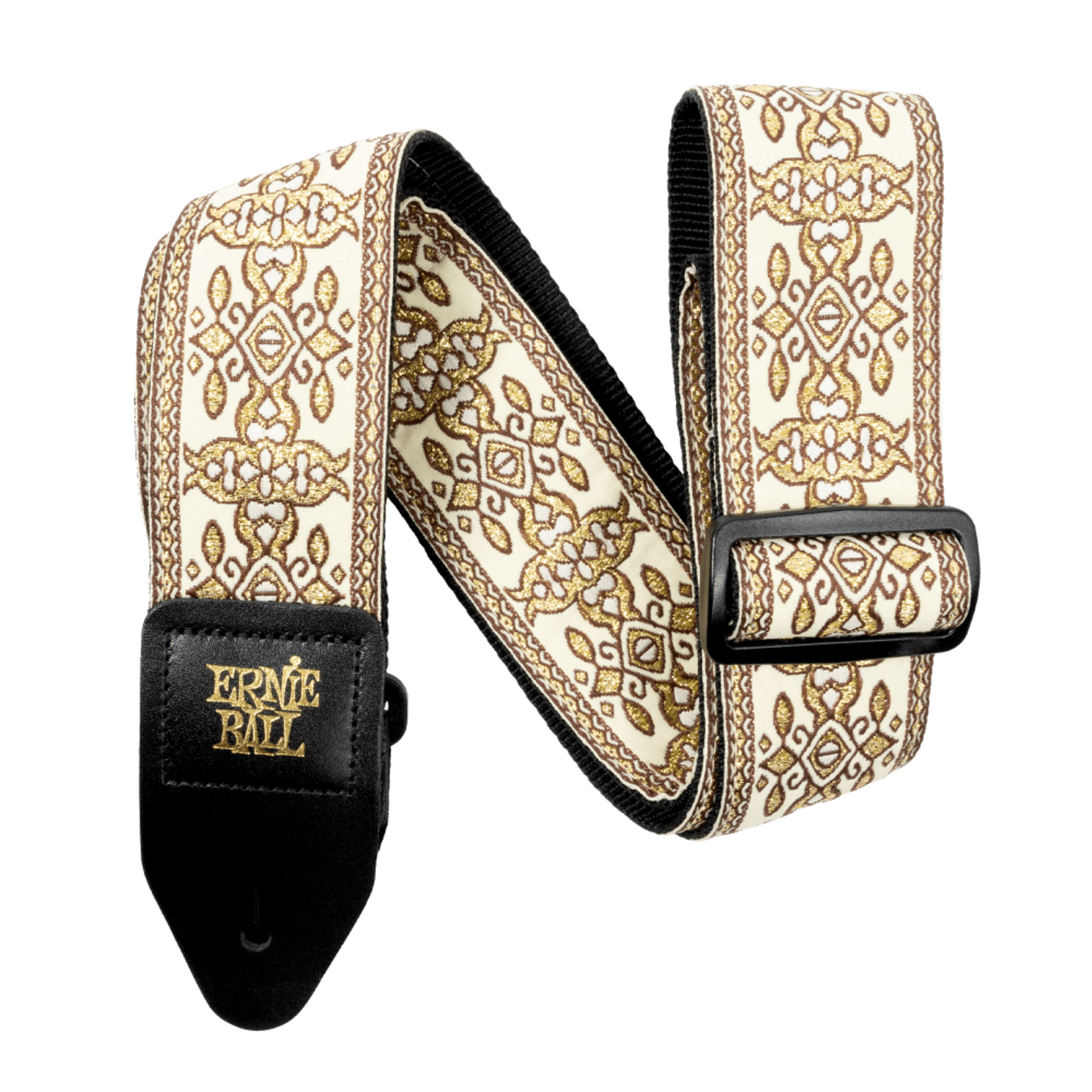 Ernie Ball Classic Jacquard Guitar Strap/Bass Strap - Golden Tapestry