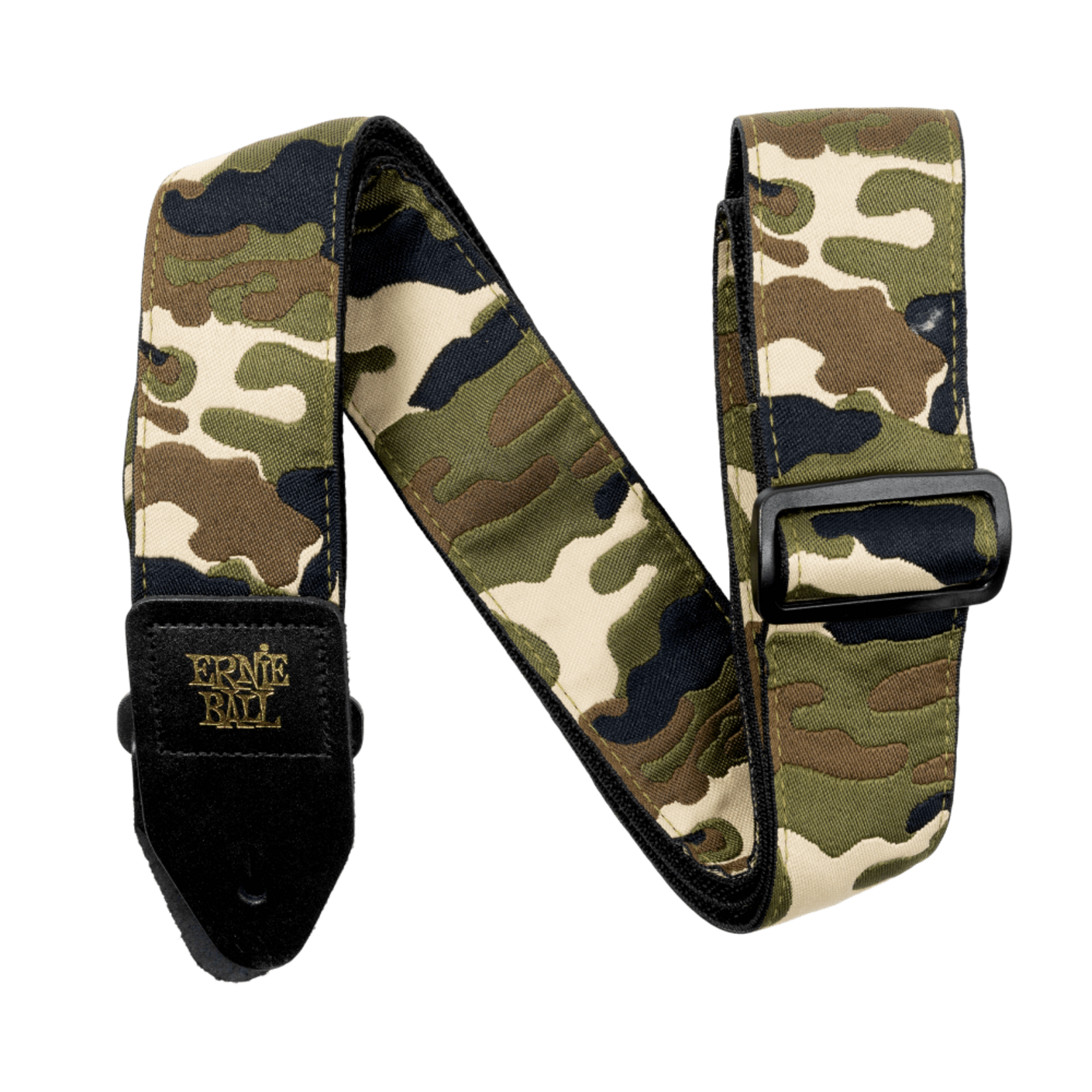 Ernie Ball Classic Jacquard Guitar Strap/Bass Strap - Vintage Camo
