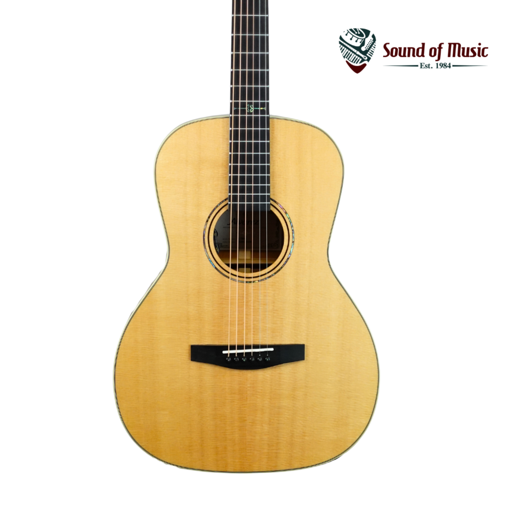 Alvarez LT60e Laureate Series 000-12 Acoustic-Electric Guitar W/Softshell Case - Natural